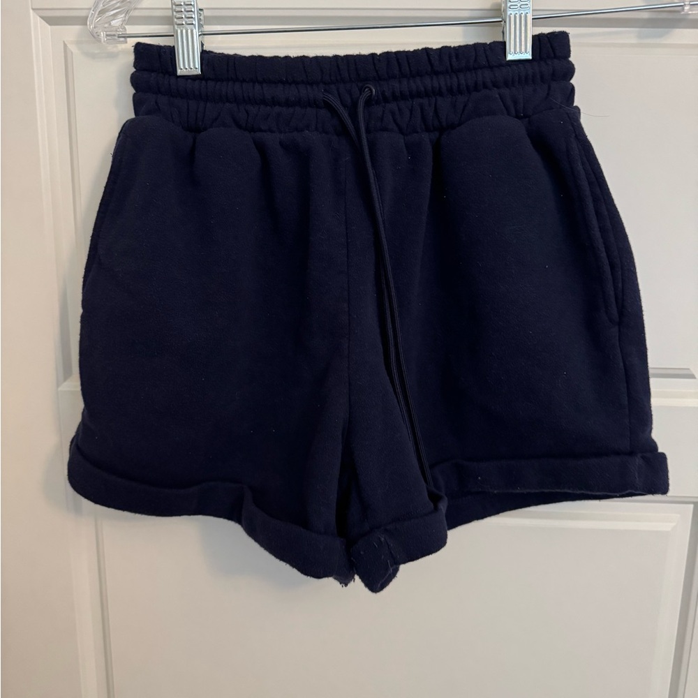 Women's Athletic Shorts in Deep Navy